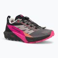 Damen Laufschuhe Salomon Sense Ride 5 Pflaume kitten/schwarz/pink glo