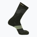 Trekking Socken Salomon X Ultra Crew peat/ deep lichen green/ kelp