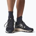 Laufschuhe Herren Salomon Wander carbon/india ink/almond buff 11