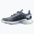 Salomon Supercross 4 Damen Laufschuhe grisaille/weiss/kaschmir blau 10
