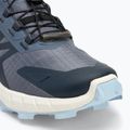 Salomon Supercross 4 Damen Laufschuhe grisaille/weiss/kaschmir blau 7