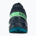 Salomon Speedcross 6 Herren Laufschuhe carbon/tahitian tide/weiß 7
