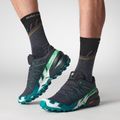 Laufsocken Salomon Speedcross Crew india ink/ black/ dried herb 2
