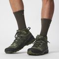 Socken Salomon Evasion Crew 2 pary olive night/alfalfa 4