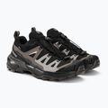 Damen-Wanderstiefel Salomon X Ultra 360 GTX schwarz/pflaume kitten/schiefer 5