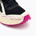 Salomon Ultra Flow Damen Laufschuhe schwarz/transparent gelb/rosa violett 7