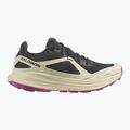 Salomon Ultra Flow Damen Laufschuhe schwarz/transparent gelb/rosa violett 9