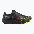 Salomon Thundercross GTX Herren Laufschuhe schwarz/surf the web/safety yellow 9