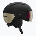 Skihelm Salomon Driver Prime Sigma Plus black/light bronze met/blackgold/ice blue 2
