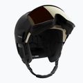 Skihelm Salomon Driver Prime Sigma Plus black/light bronze met/blackgold/ice blue 5