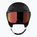 Skihelm Salomon Osmo Pro Sigma Photo schwarz/mohnrot 2