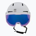 Skihelm Salomon Osmo Pro Sigma Photo white/sky blue 2