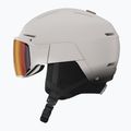 Skihelm Salomon Osmo Pro Sigma Photo grau violett/mohnrot 4