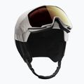 Skihelm Salomon Osmo Pro Sigma Photo grau violett/mohnrot 6