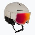 Skihelm Salomon Osmo Pro Sigma Photo light bronze met/black/poppy red