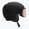 Skihelm Salomon Osmo black/flash tonic orange 3