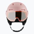 Skihelm Salomon Osmo heavenly pink/black/flash tonic orange 2