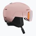 Skihelm Salomon Osmo heavenly pink/black/flash tonic orange 3