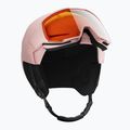 Skihelm Salomon Osmo heavenly pink/black/flash tonic orange 6