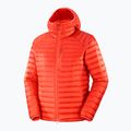 Männer Salomon Elixir Micro Down Jacket Hd Kirsche Tomate 3