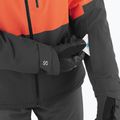 Salomon Highland Herren Skijacke Kirschtomate/Tiefschwarz 4