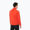 Herren Salomon Essential Lightwarm FZ Trekking Sweatshirt Kirsche Tomate 2