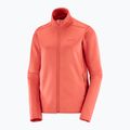 Herren Salomon Essential Midwarm Fz tandoori spice trekking sweatshirt 4