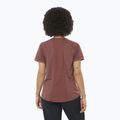 Damen-Trekking-T-Shirt Salomon Outline rum raisin 2