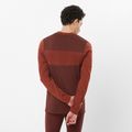 Thermoactives Longsleeve Herren Salomon Essential Wool rum raisin 2