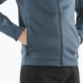 Herren Salomon Essential Midwarm Fz Mitternacht navy Trekking Sweatshirt 4