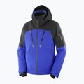 Herren Skijacke Salomon Brilliant surf the web/tiefschwarz 9