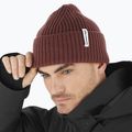Wintermütze Salomon Snowbird rum raisin 3