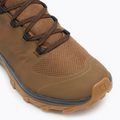 Wanderschuhe Herren Salomon Outsnap CSWP dark darth/ delicioso/ gum 8 7