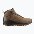 Wanderschuhe Herren Salomon Outsnap CSWP dark darth/ delicioso/ gum 8 9