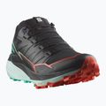 Salomon Thundercross Herren Laufschuhe schwarz/kirschrot/tomate/elektrisch grün 8