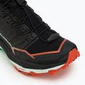 Laufschuhe Damen Salomon Thundercross black/cherry tomato/electric green 7
