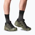 Herren-Laufschuhe Salomon Speedcross 6 GTX schwarz/torf/tiefes Flechtengrün 7