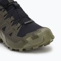 Herren-Laufschuhe Salomon Speedcross 6 GTX schwarz/torf/tiefes Flechtengrün 7