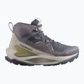 Wanderschuhe Damen Salomon Elixir Mid GTX nine iron/shark/silver cloud 9