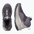 Wanderschuhe Damen Salomon Elixir Mid GTX nine iron/shark/silver cloud 13