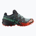 Salomon Speedcross 6 GTX Herren Laufschuhe north atlantic/schwarz/kirsche tomato 8