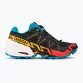 Salomon Speedcross 6 schwarz/weiss/transcend blau Herren Laufschuhe 2