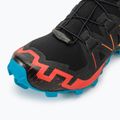 Salomon Speedcross 6 schwarz/weiss/transcend blau Herren Laufschuhe 9
