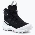 Trekking Wander Schuhe Herren Salomon Crossrak Powder WP black/black/white