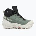 Trekking Wander Schuhe Damen Salomon Crosstrak WP agave green/black/can ary green 2