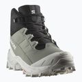 Trekking Wander Schuhe Damen Salomon Crosstrak WP agave green/black/can ary green 8