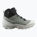 Trekking Wander Schuhe Damen Salomon Crosstrak WP agave green/black/can ary green 9