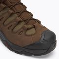 Wanderschuhe Salomon Quest Tracker GTX earth brown/green/black 7