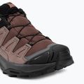 Trekkingschuhe Damen Salomon X ULTRA 360 LTR GTX cognac/peppercorn/black 7