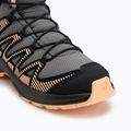 Kinder-Trekking-Schuhe Salomon XA Pro V8 Winter CSWP Zinn/Schwarz/Peach Fuzz 7